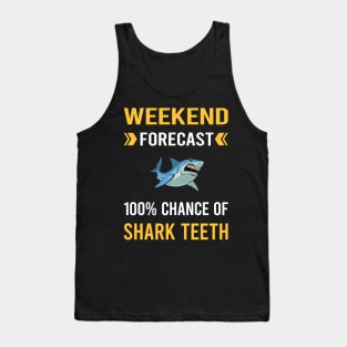Weekend Forecast Shark Teeth Tank Top